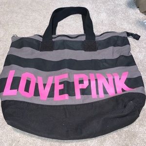 Large PINK Victoria’s Secret Bag